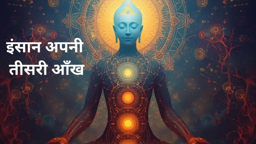 इंसान अपनी 
तीसरी आँख